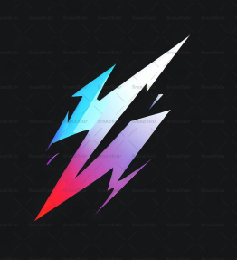 Energiegeladener Blitz